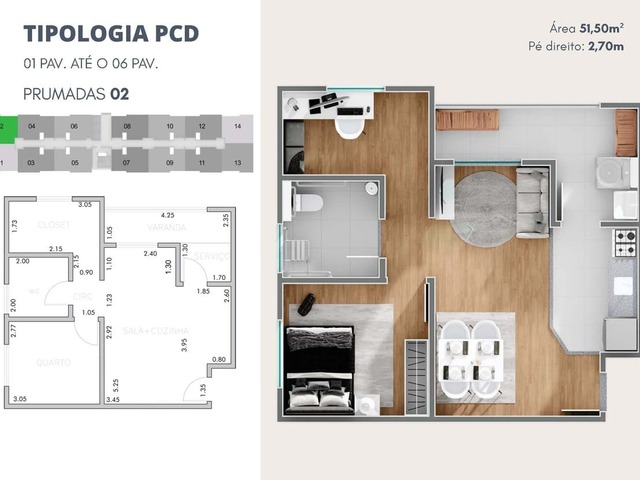 #LC295 - Apartamento para Venda em São José dos Campos - SP - 3